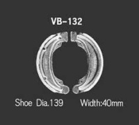 VB 132 Тормозные колодки (VESRAH)