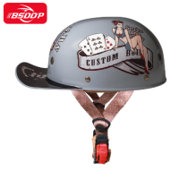 Шлем (открытый) бейсболка GARAGE покер красотка BSDDP