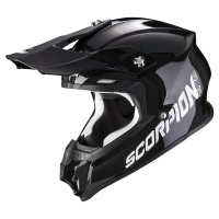 Шлем (кроссовый) VX-16 AIR SOLID черный  (Scorpion)