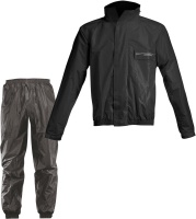 Дождевик раздельный штаны+куртка черный (Acerbis Logo)