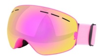 Очки OTG розовые мотокросс, снегоход, сноуборд двойное стекло