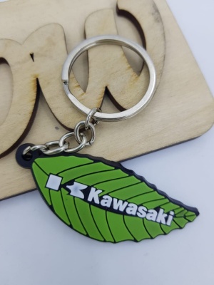 Брелок для ключей резиновый K-09 KAWASAKI