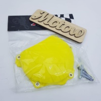 Пластиковая защита крышки сцепления SUZUKI RMZ250 желтый Accel (Taiwan) CCP-401 Yellow