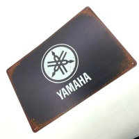 Табличка декоративная металл №34 Yamaha-1