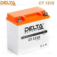 Аккумулятор YB9A-A CT 1210 137-77-135 мм свинцово-кислотный 10 Ач (DELTA)