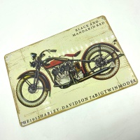 Табличка декоративная металл №15 Harley Davidson-3